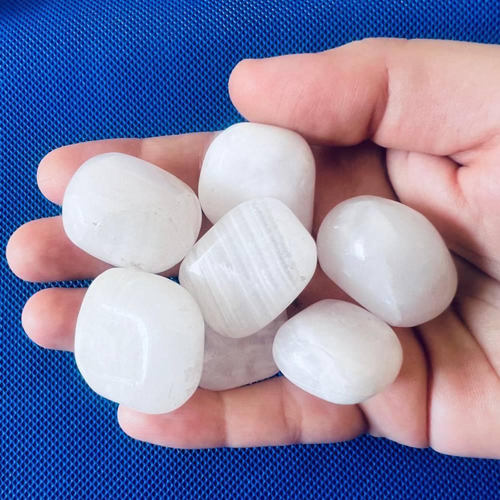 Natural Calcite tumble stone